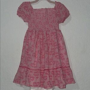 Joie Pink Floral Casual Kids Dress